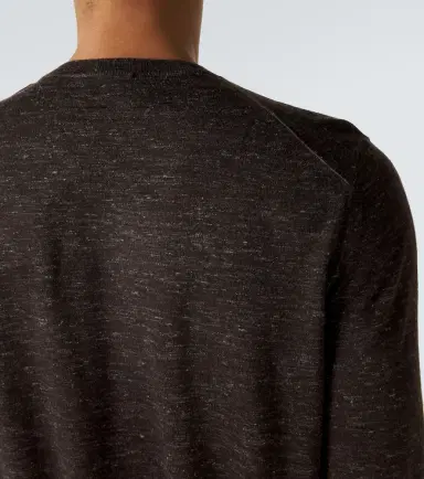 Zegna Silk, cashmere, and linen sweater | Thumbnail 6 Zegna Silk, cashmere, and linen sweater | Thumbnail 6