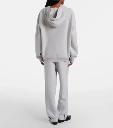 God's True Cashmere Cashmere straight pants with rose quartz | Thumbnail 5 God's True Cashmere Cashmere straight pants with rose quartz | Thumbnail 5