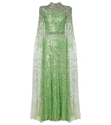 Jenny Packham Opera embellished caped gown | Thumbnail 1 Jenny Packham Opera embellished caped gown | Thumbnail 1