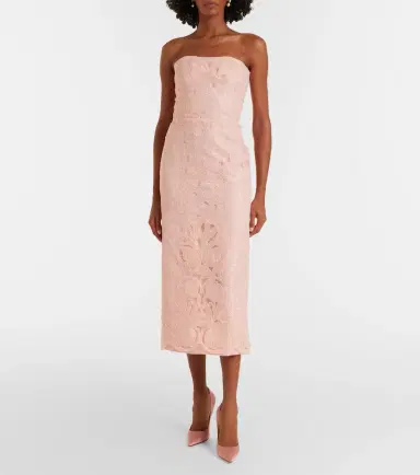 Costarellos Jillie embroidered organza bustier gown | Thumbnail 4 Costarellos Jillie embroidered organza bustier gown | Thumbnail 4