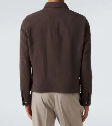 Thom Sweeney Linen jacket | Thumbnail 4 Thom Sweeney Linen jacket | Thumbnail 4