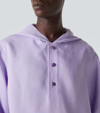 God’s True Cashmere Hooded linen jacket with amethyst | Thumbnail 6 God’s True Cashmere Hooded linen jacket with amethyst | Thumbnail 6