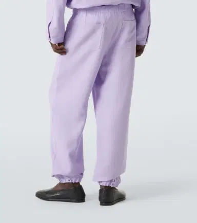 God's True Cashmere Linen sweatpants with amethyst | Thumbnail 3 God's True Cashmere Linen sweatpants with amethyst | Thumbnail 3