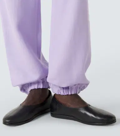 God's True Cashmere Linen sweatpants with amethyst | Thumbnail 5 God's True Cashmere Linen sweatpants with amethyst | Thumbnail 5