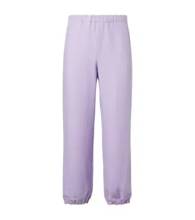 God's True Cashmere Linen sweatpants with amethyst | Thumbnail 1 God's True Cashmere Linen sweatpants with amethyst | Thumbnail 1