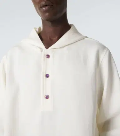 God’s True Cashmere Hooded linen jacket with amethyst | Thumbnail 2 God’s True Cashmere Hooded linen jacket with amethyst | Thumbnail 2