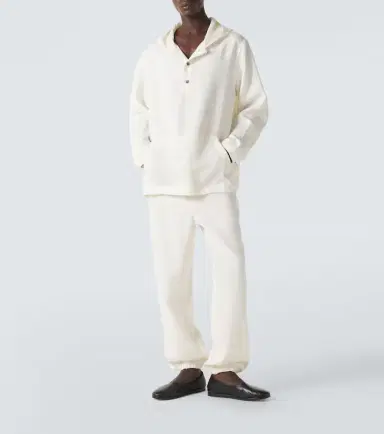 God’s True Cashmere Hooded linen jacket with amethyst | Thumbnail 4 God’s True Cashmere Hooded linen jacket with amethyst | Thumbnail 4