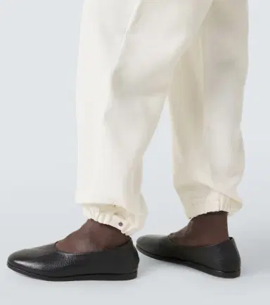 God's True Cashmere Linen sweatpants with amethyst | Thumbnail 2 God's True Cashmere Linen sweatpants with amethyst | Thumbnail 2