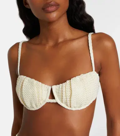 Montce Simonette knitted bikini top | Thumbnail 2 Montce Simonette knitted bikini top | Thumbnail 2