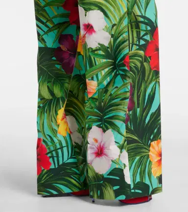 Dolce & Gabbana Floral cotton wide-leg pants | Thumbnail 2 Dolce & Gabbana Floral cotton wide-leg pants | Thumbnail 2