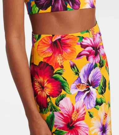 Dolce & Gabbana Floral silk-blend pencil skirt | Thumbnail 4 Dolce & Gabbana Floral silk-blend pencil skirt | Thumbnail 4