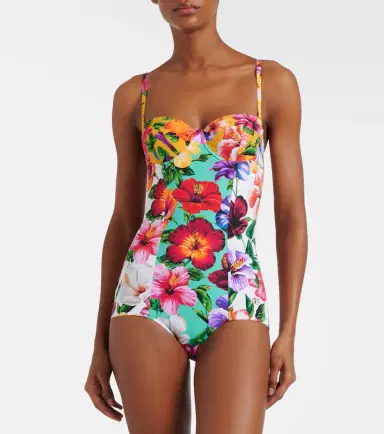 Dolce & Gabbana Floral swimsuit | Thumbnail 4 Dolce & Gabbana Floral swimsuit | Thumbnail 4