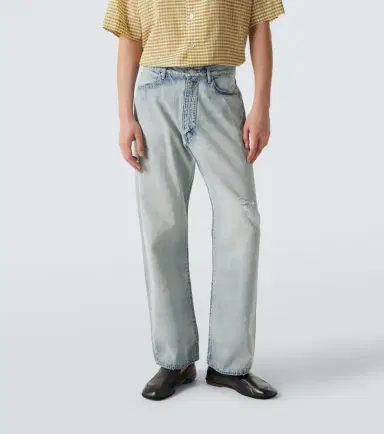Auralee Faded straight jeans | Thumbnail 4 Auralee Faded straight jeans | Thumbnail 4