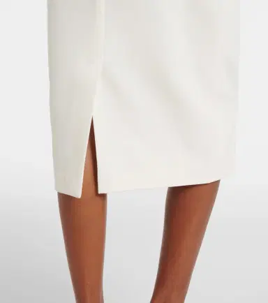 Safiyaa Hokuku crêpe pencil skirt | Thumbnail 3 Safiyaa Hokuku crêpe pencil skirt | Thumbnail 3