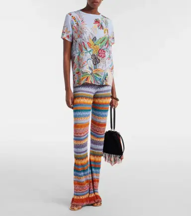 Etro Paisley silk crêpe de chine top | Thumbnail 4 Etro Paisley silk crêpe de chine top | Thumbnail 4
