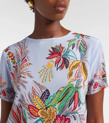 Etro Paisley silk crêpe de chine top | Thumbnail 6 Etro Paisley silk crêpe de chine top | Thumbnail 6