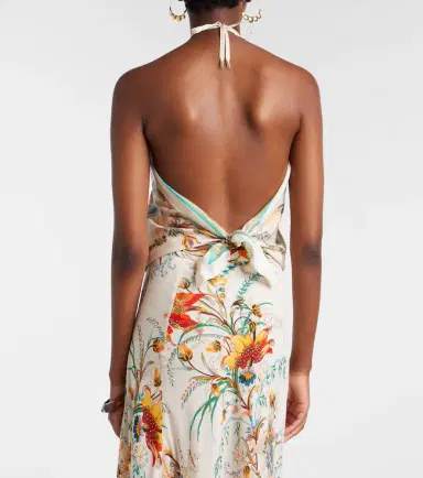 Etro Printed halterneck silk top | Thumbnail 6 Etro Printed halterneck silk top | Thumbnail 6