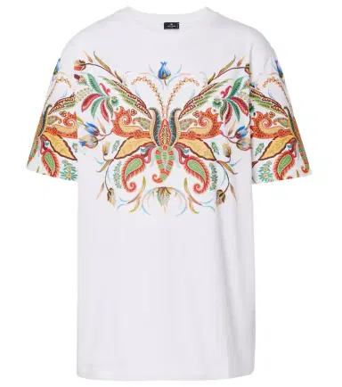 Etro Printed cotton jersey T-shirt | Thumbnail 1 Etro Printed cotton jersey T-shirt | Thumbnail 1