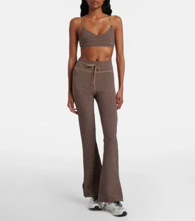 The Upside Houndstooth Florence flared pants | Thumbnail 5 The Upside Houndstooth Florence flared pants | Thumbnail 5