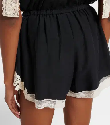 Zimmermann Roselight cotton and silk shorts | Thumbnail 5 Zimmermann Roselight cotton and silk shorts | Thumbnail 5