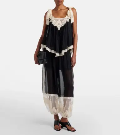 Zimmermann Roselight cotton and silk balloon pants | Thumbnail 3 Zimmermann Roselight cotton and silk balloon pants | Thumbnail 3