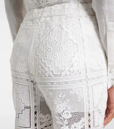 Zimmermann Floral lace flared pants | Thumbnail 5 Zimmermann Floral lace flared pants | Thumbnail 5
