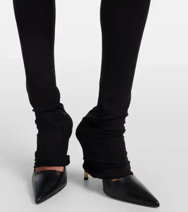 Gucci Crêpe jersey slim pants | Thumbnail 4 Gucci Crêpe jersey slim pants | Thumbnail 4