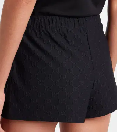 Gucci GG jacquard jersey shorts | Thumbnail 3 Gucci GG jacquard jersey shorts | Thumbnail 3