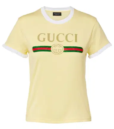 Gucci Logo cotton jersey T-shirt | Thumbnail 1 Gucci Logo cotton jersey T-shirt | Thumbnail 1