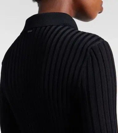 Gucci Ribbed-knit cardigan | Thumbnail 4 Gucci Ribbed-knit cardigan | Thumbnail 4