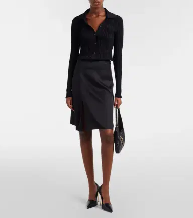 Gucci Ribbed-knit cardigan | Thumbnail 5 Gucci Ribbed-knit cardigan | Thumbnail 5