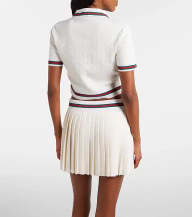 Gucci GG jacquard polo shirt | Thumbnail 3 Gucci GG jacquard polo shirt | Thumbnail 3