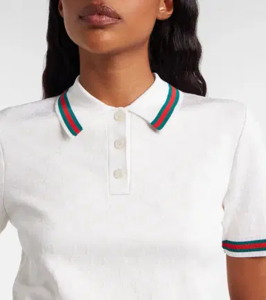 Gucci GG jacquard polo shirt | Thumbnail 4 Gucci GG jacquard polo shirt | Thumbnail 4