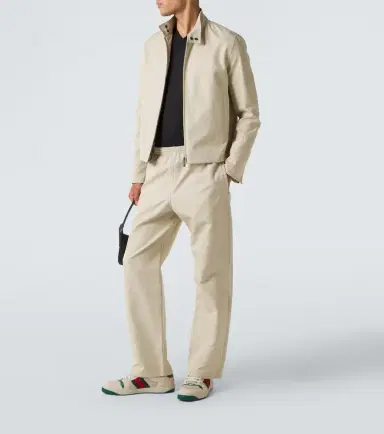 Gucci Screener leather-trimmed sneakers | Thumbnail 7 Gucci Screener leather-trimmed sneakers | Thumbnail 7
