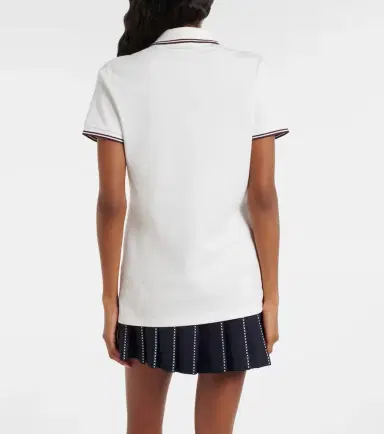 Tory Burch Cotton-blend piqué polo shirt | Thumbnail 5 Tory Burch Cotton-blend piqué polo shirt | Thumbnail 5