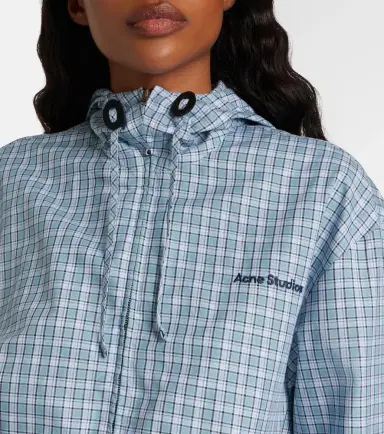 Acne Studios Checked technical jacket | Thumbnail 6 Acne Studios Checked technical jacket | Thumbnail 6