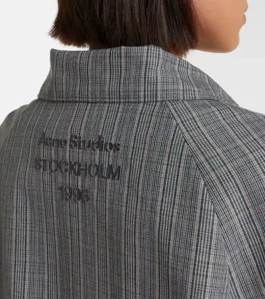 Acne Studios Checked technical jacket | Thumbnail 5 Acne Studios Checked technical jacket | Thumbnail 5