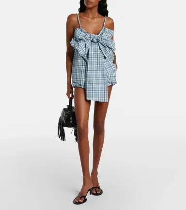 Acne Studios Checked cotton shorts | Thumbnail 3 Acne Studios Checked cotton shorts | Thumbnail 3