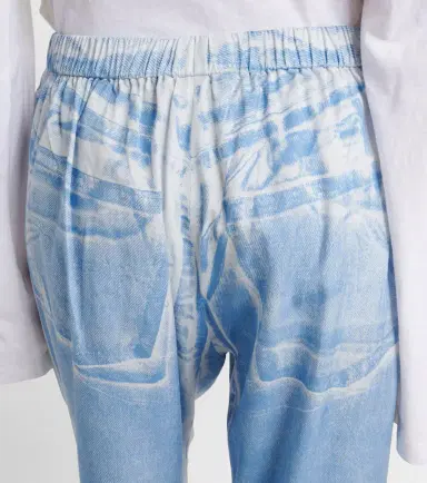 Acne Studios Printed wide-leg pants | Thumbnail 3 Acne Studios Printed wide-leg pants | Thumbnail 3