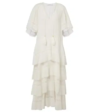 Dorothee Schumacher Dreamful cotton and silk midi dress | Thumbnail 1 Dorothee Schumacher Dreamful cotton and silk midi dress | Thumbnail 1