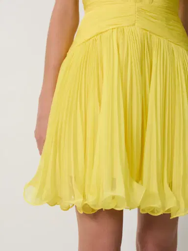 Aknvas The Canary micropleated cocktail dress | Thumbnail 5 Aknvas The Canary micropleated cocktail dress | Thumbnail 5