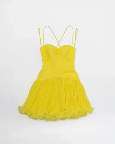 Aknvas The Canary micropleated cocktail dress | Thumbnail 8 Aknvas The Canary micropleated cocktail dress | Thumbnail 8