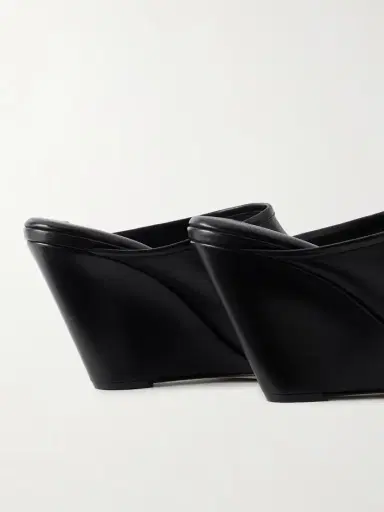 CHRISTEN 75 Stretch Leather Wedge Mules | Thumbnail 5 CHRISTEN 75 Stretch Leather Wedge Mules | Thumbnail 5