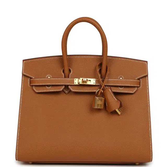 Hermes Birkin Sellier 25 Gold Epsom Gold Hardware Hermes Birkin Sellier 25 Gold Epsom Gold Hardware