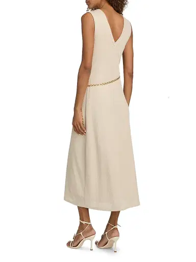 Ramy Brook Women's Greta Metallic Knit Midi-Dress - Gold - Size XL | Thumbnail 5 Ramy Brook Women's Greta Metallic Knit Midi-Dress - Gold - Size XL | Thumbnail 5