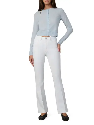 Joe's Jeans Women's The Hi Honey Bootcut Jeans - White | Thumbnail 2 Joe's Jeans Women's The Hi Honey Bootcut Jeans - White | Thumbnail 2