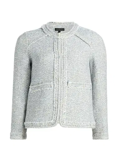 rag & bone Women's Clarice Tweed Jacket | Thumbnail 1 rag & bone Women's Clarice Tweed Jacket | Thumbnail 1