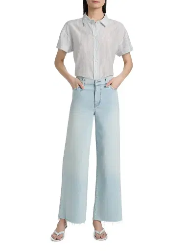 Frame Women's Le Slim Palazzo Jeans - Preen Raw After - Size 31 | Thumbnail 2 Frame Women's Le Slim Palazzo Jeans - Preen Raw After - Size 31 | Thumbnail 2