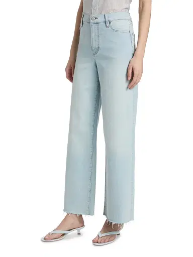 Frame Women's Le Slim Palazzo Jeans - Preen Raw After - Size 31 | Thumbnail 4 Frame Women's Le Slim Palazzo Jeans - Preen Raw After - Size 31 | Thumbnail 4
