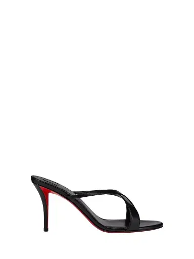 Christian Louboutin Women's Mulazee 100MM Sandals - Black | Thumbnail 1 Christian Louboutin Women's Mulazee 100MM Sandals - Black | Thumbnail 1
